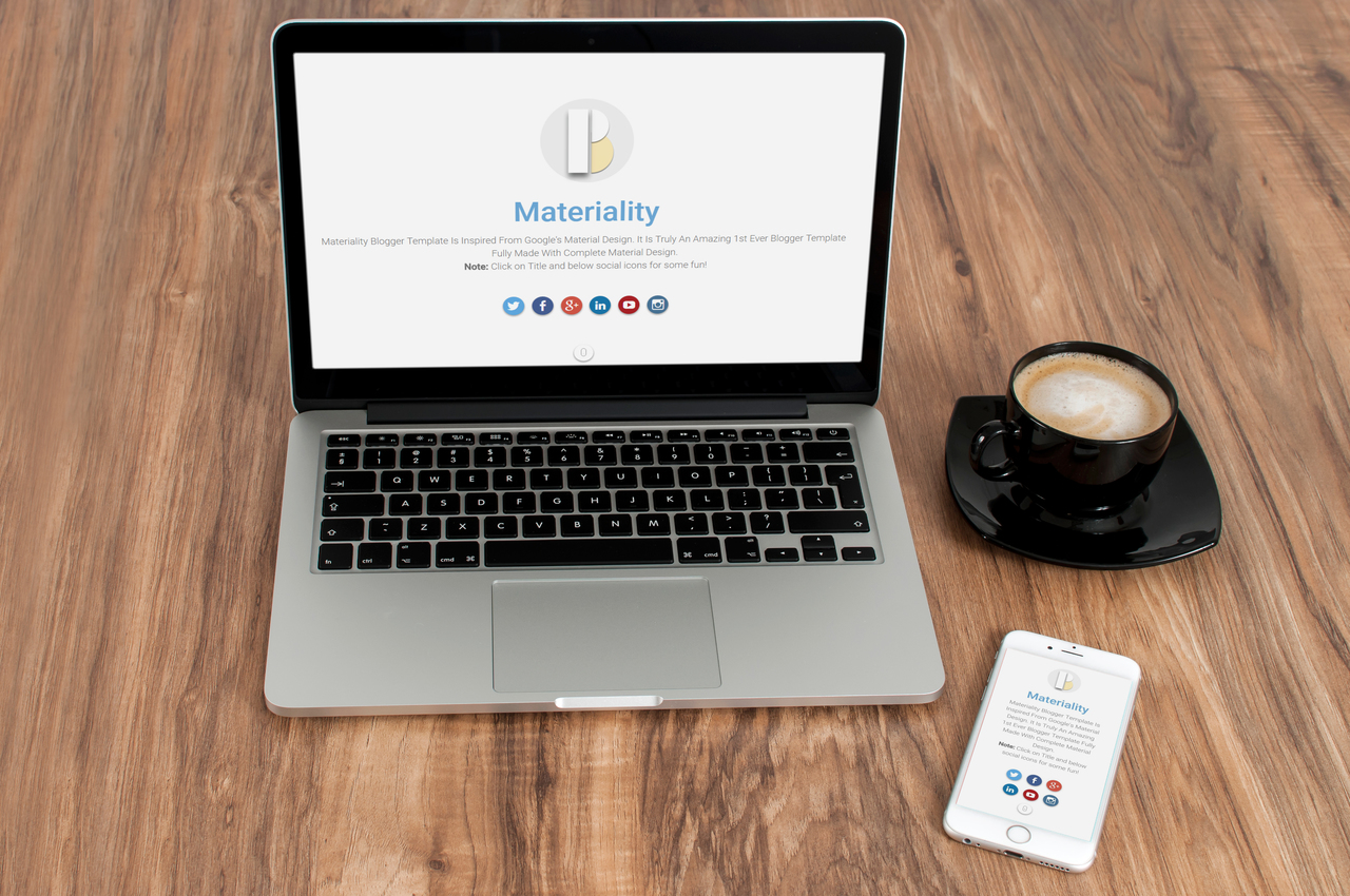 Detail Blogger Template Material Design Nomer 27