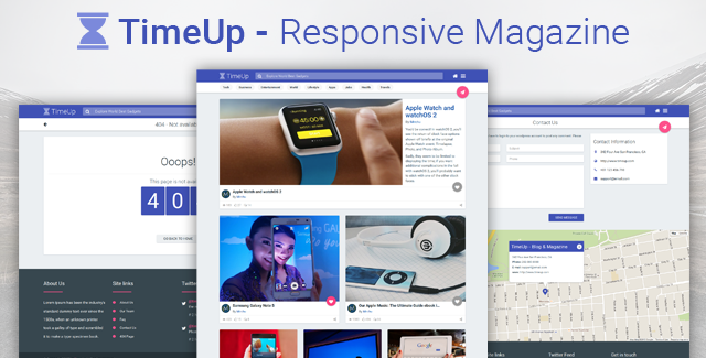 Detail Blogger Template Material Design Nomer 38