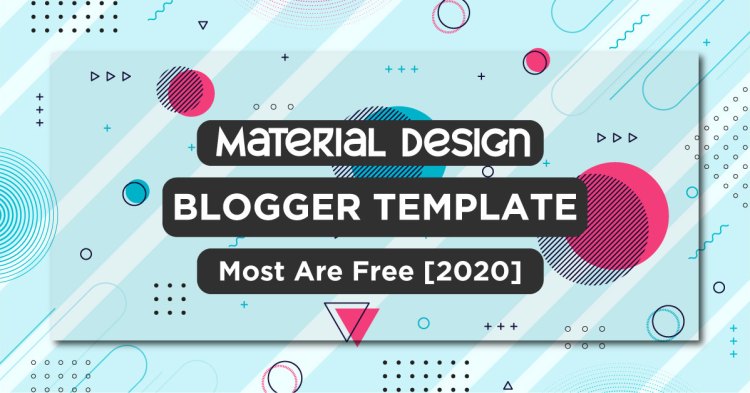 Detail Blogger Template Material Design Nomer 48