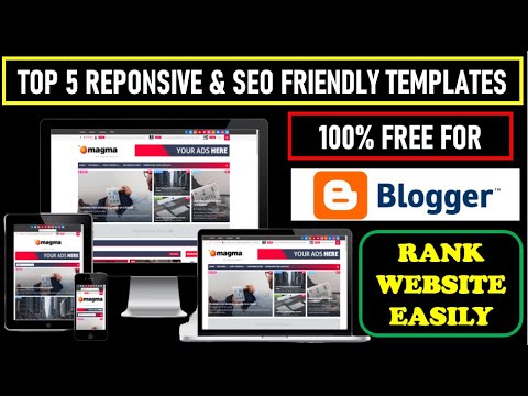 Detail Blogger Template Mobile Friendly Nomer 16