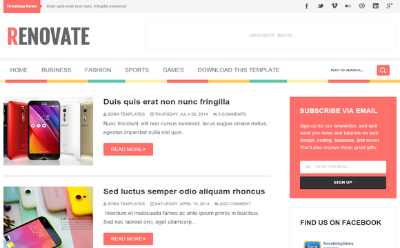 Detail Blogger Template Mobile Friendly Nomer 22