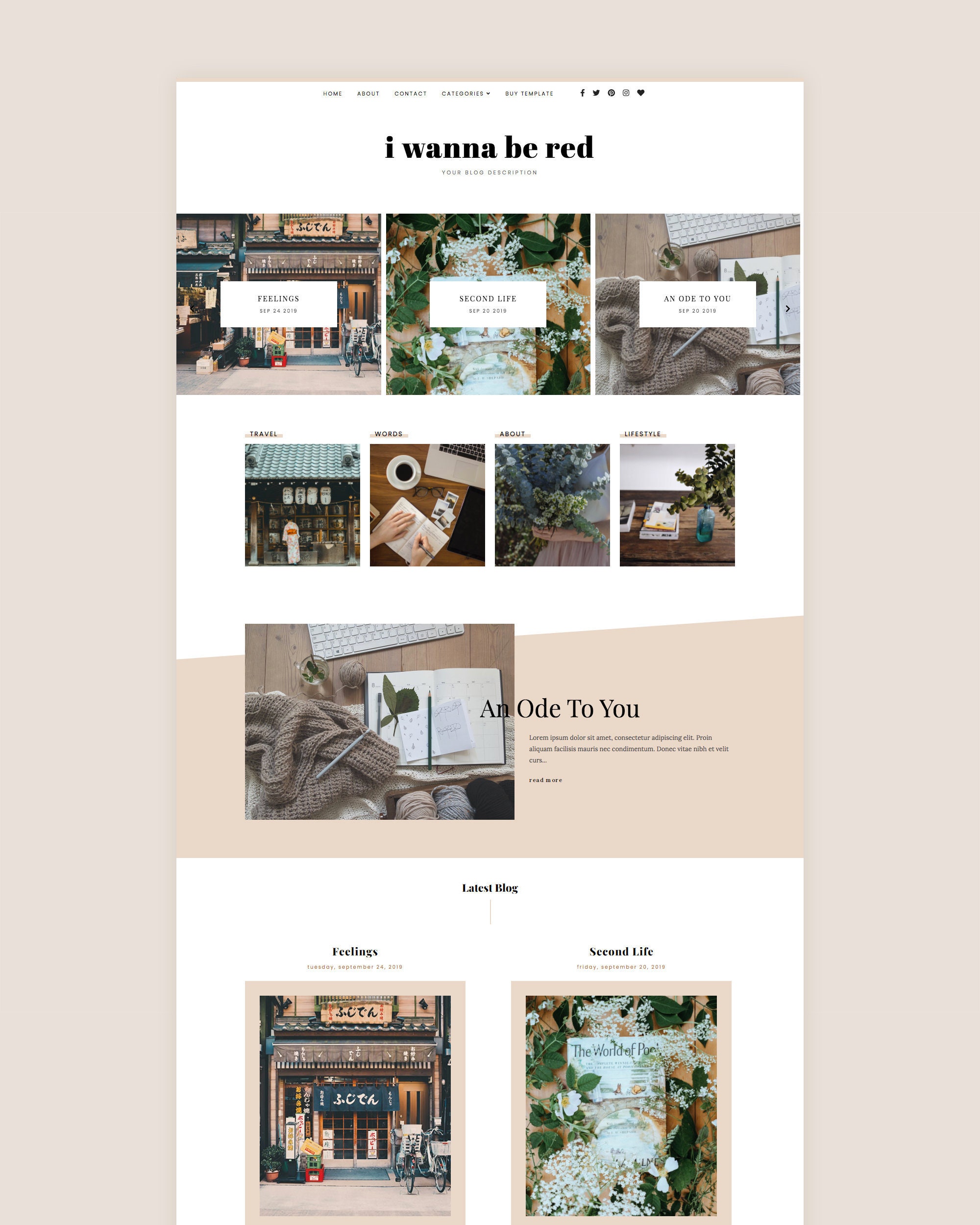 Detail Blogger Template Mobile Friendly Nomer 48