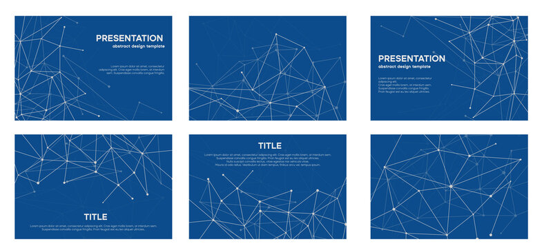 Detail Blue Ppt Template Nomer 50