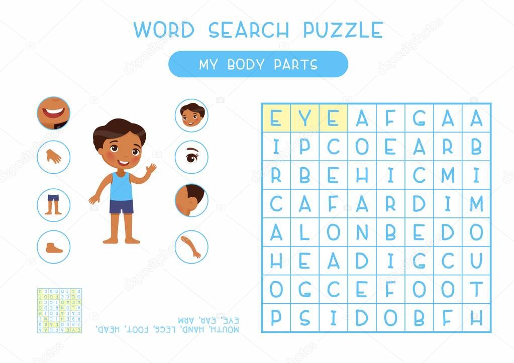 Detail Body Puzzle Template Nomer 19