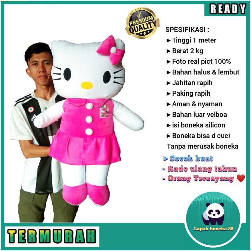 Detail Boneka Hello Kitty Besar Nomer 15