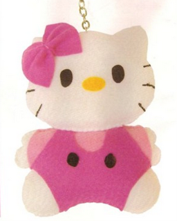 Detail Boneka Hello Kitty Dari Kain Flanel Nomer 10