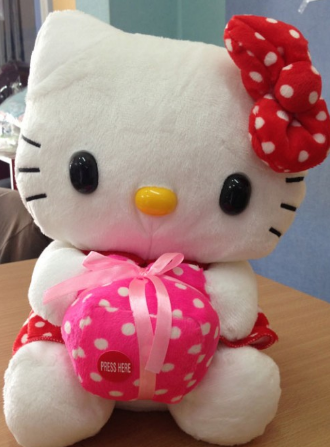 Detail Boneka Hello Kitty Dari Kain Flanel Nomer 16