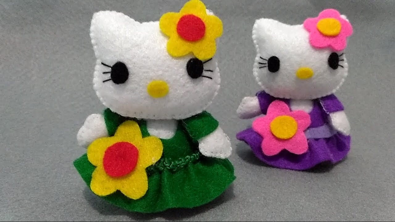 Detail Boneka Hello Kitty Dari Kain Flanel Nomer 3