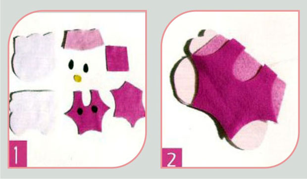 Detail Boneka Hello Kitty Dari Kain Flanel Nomer 32