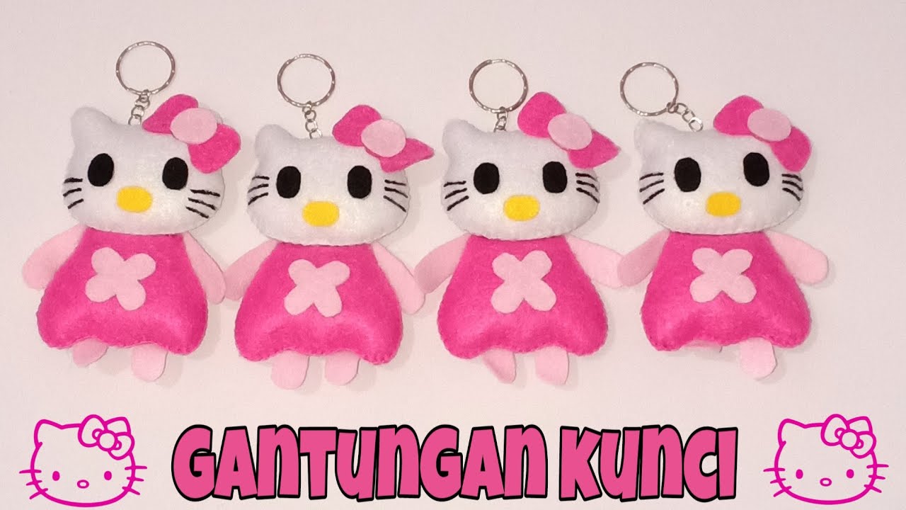 Detail Boneka Hello Kitty Dari Kain Flanel Nomer 48