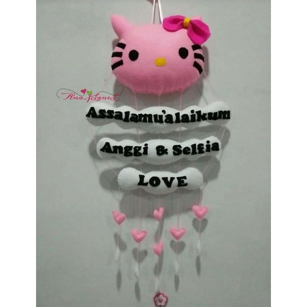 Detail Boneka Hello Kitty Dari Kain Flanel Nomer 49