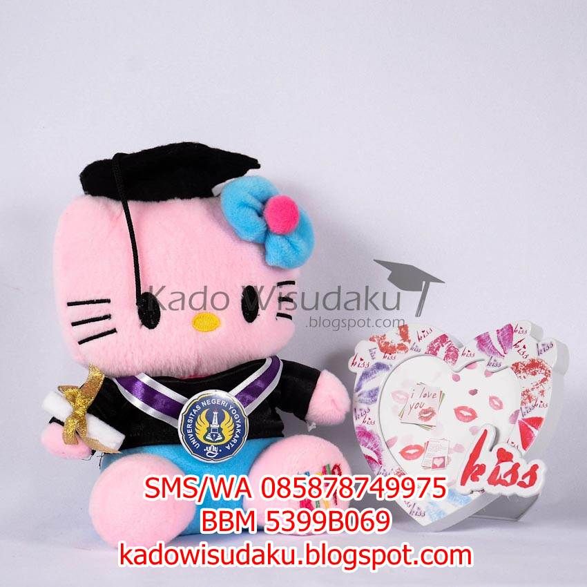 Detail Boneka Wisuda Hello Kitty Nomer 38