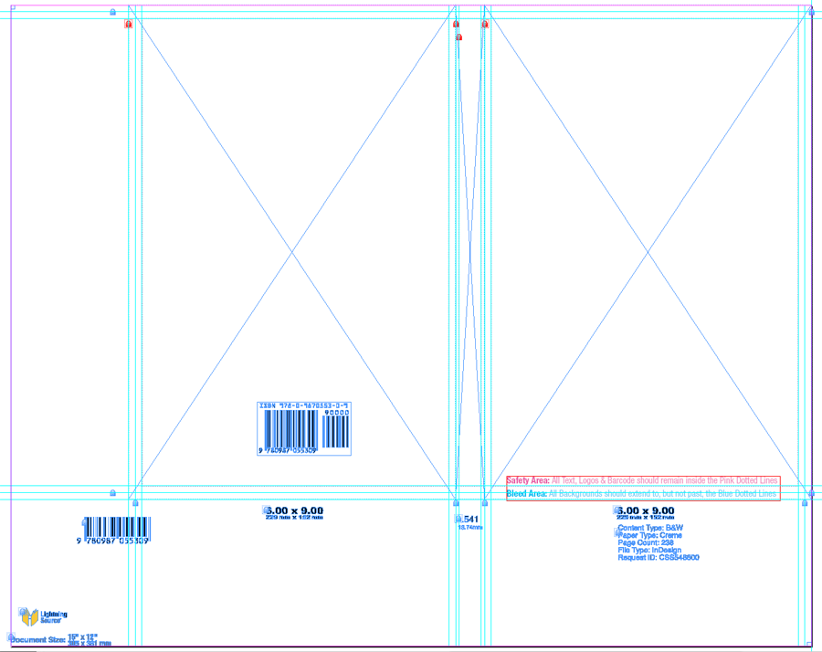 Detail Book Cover And Spine Template Nomer 44