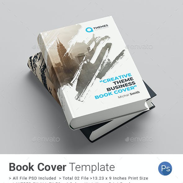 Detail Book Cover Design Template Nomer 17