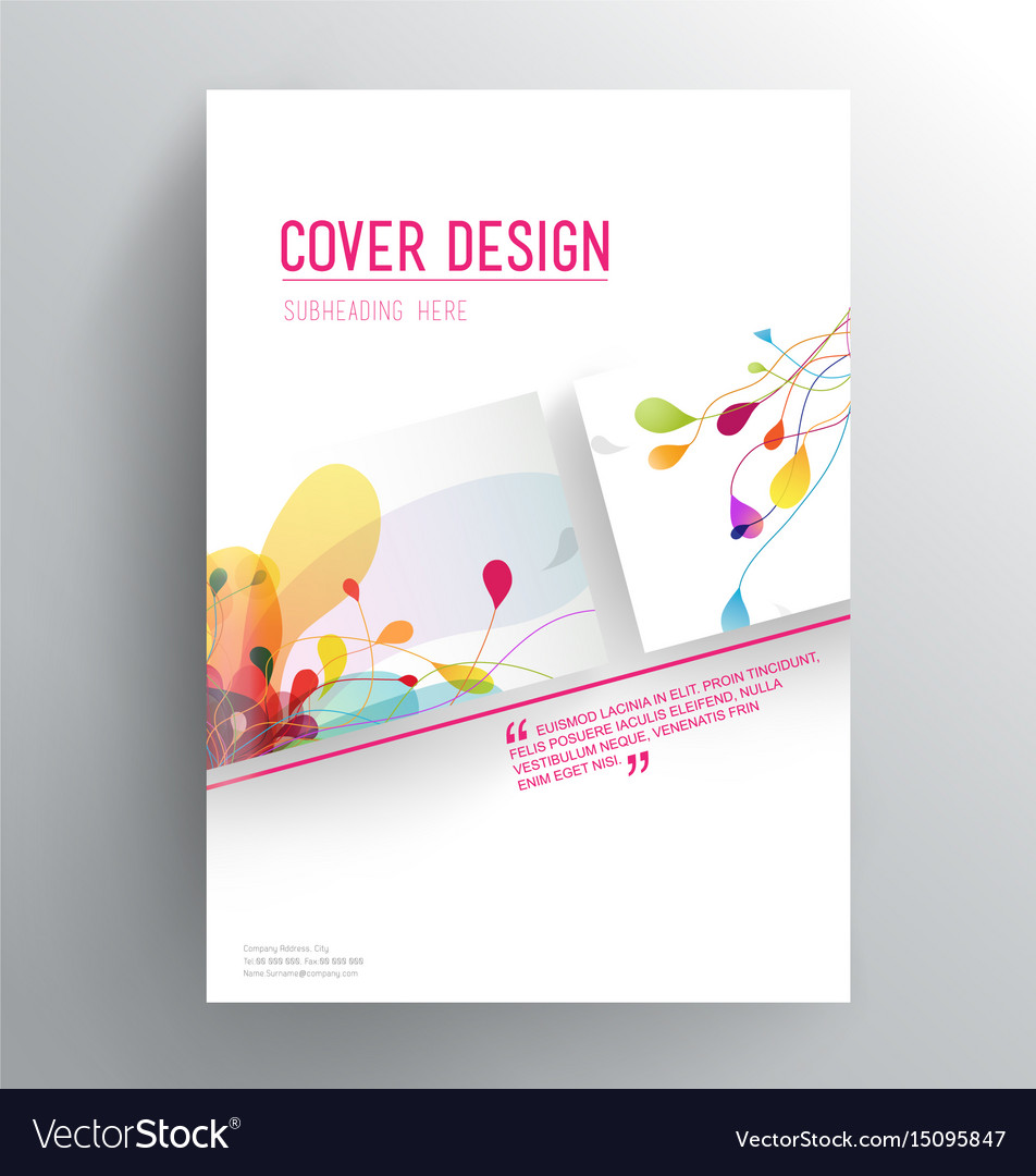 Detail Book Cover Design Template Nomer 4