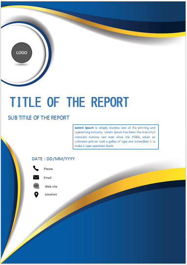 Detail Book Cover Page Template Nomer 9