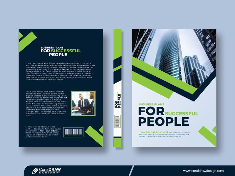 Book Cover Template Cdr - KibrisPDR