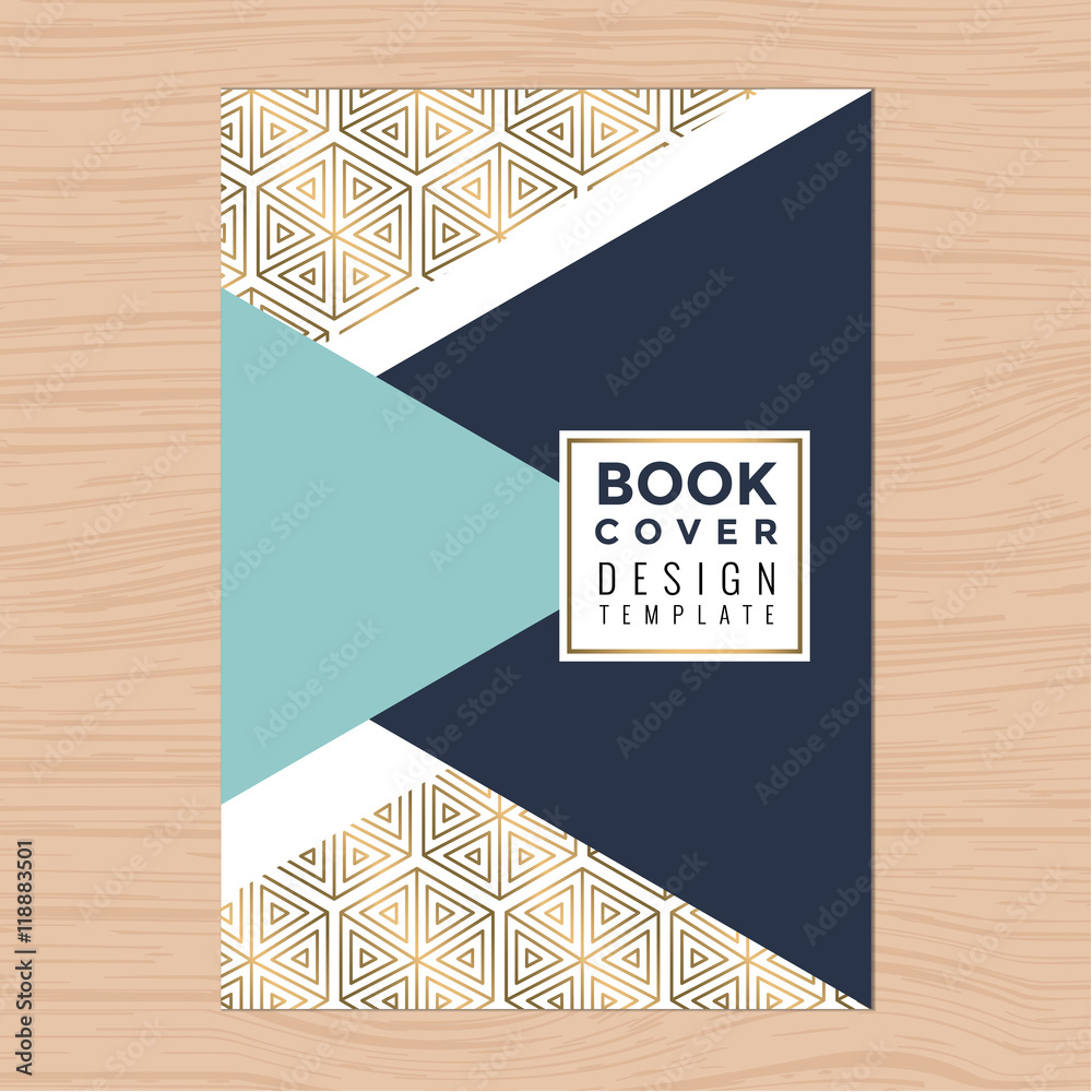 Detail Book Cover Template Illustrator Free Download Nomer 24