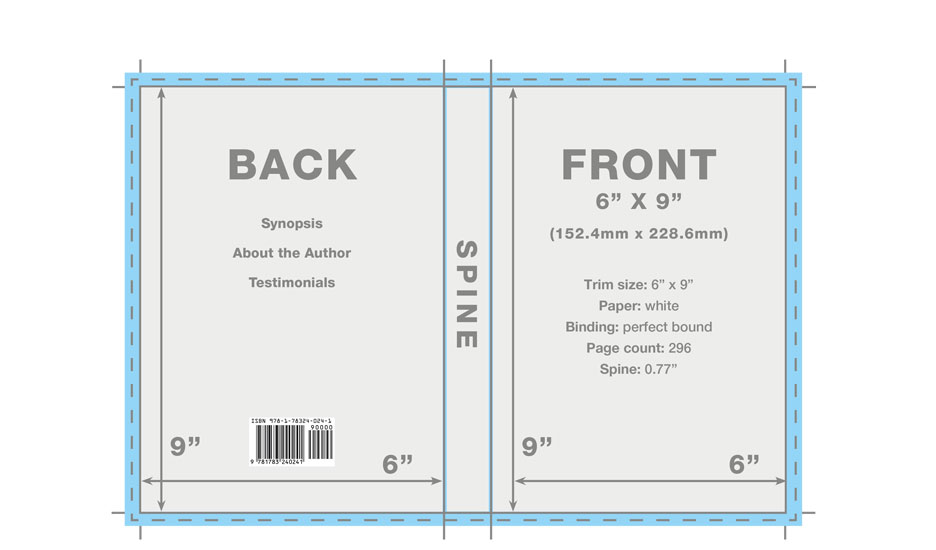 Book Cover Template Size - KibrisPDR