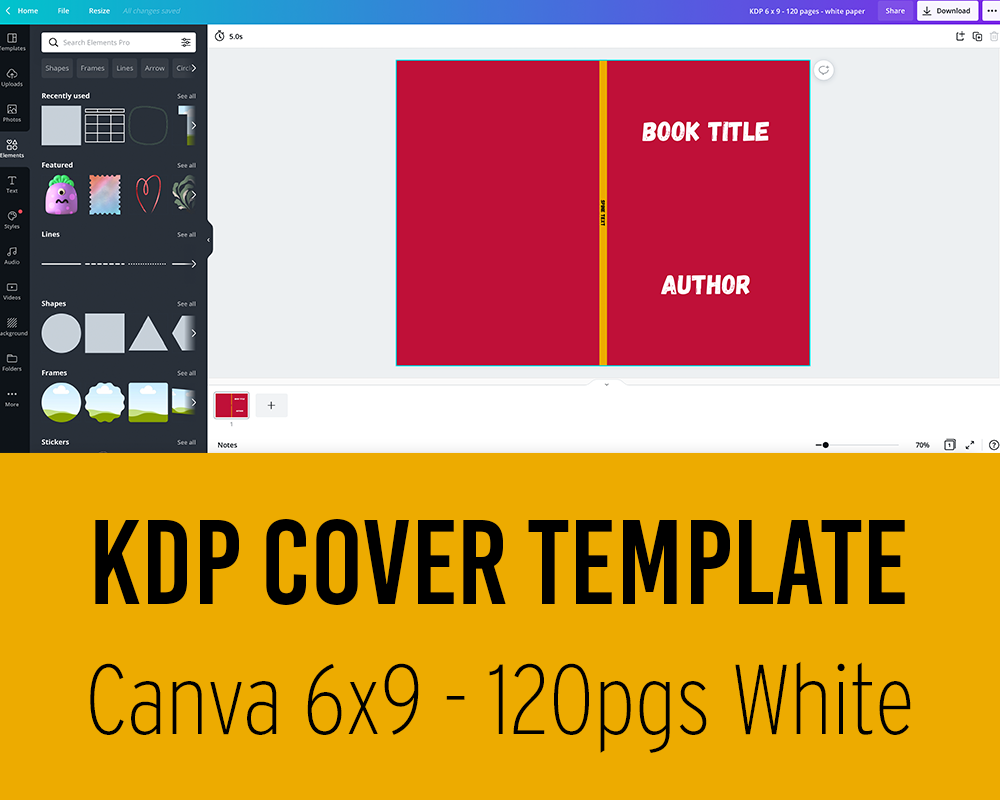 Detail Book Cover Template Size Nomer 41