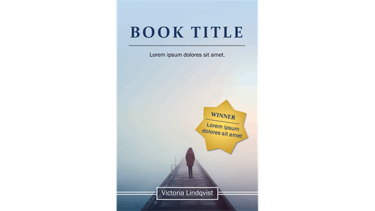 Detail Book Dust Jacket Template Nomer 28