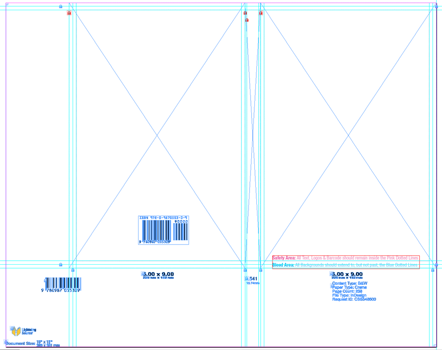 Detail Book Dust Jacket Template Nomer 41