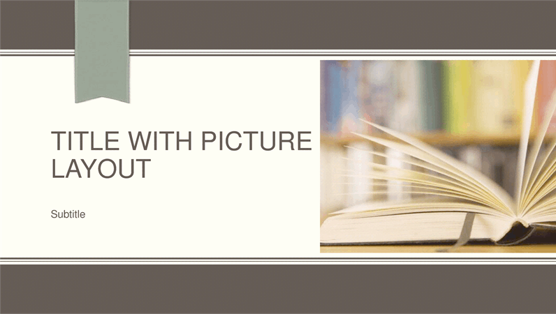 Detail Book Powerpoint Template Free Download Nomer 3
