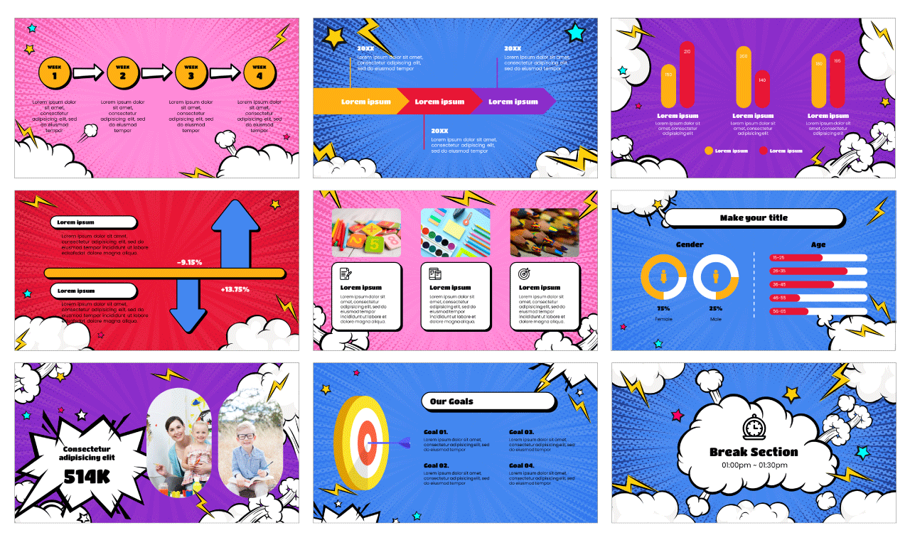 Detail Book Powerpoint Template Free Download Nomer 28