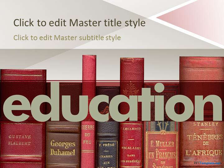 Detail Book Powerpoint Template Free Download Nomer 34
