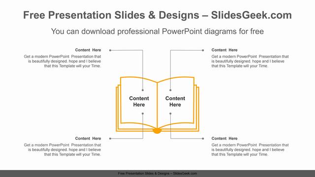 Detail Book Powerpoint Template Free Download Nomer 37