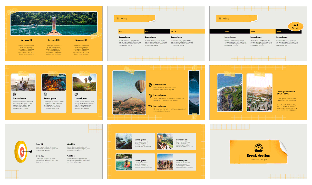 Detail Book Powerpoint Template Free Download Nomer 42