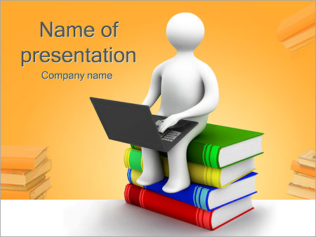 Detail Book Powerpoint Template Free Download Nomer 43
