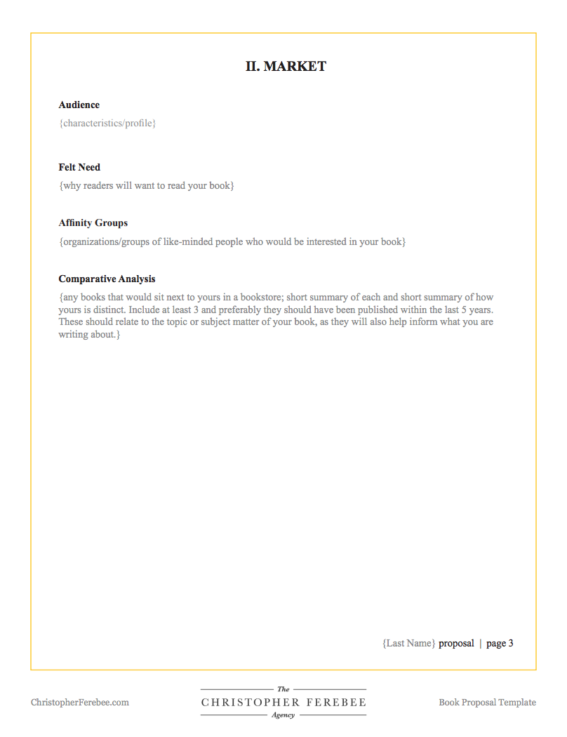 Detail Book Proposal Template Nomer 12