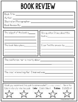 Detail Book Reflection Template Nomer 40