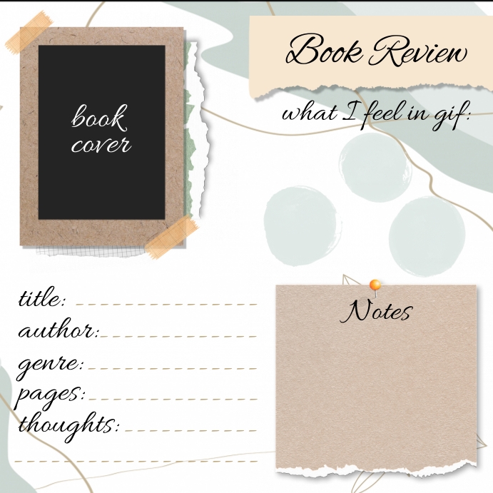 Detail Book Reflection Template Nomer 43