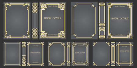 Detail Book Spine Design Template Nomer 40