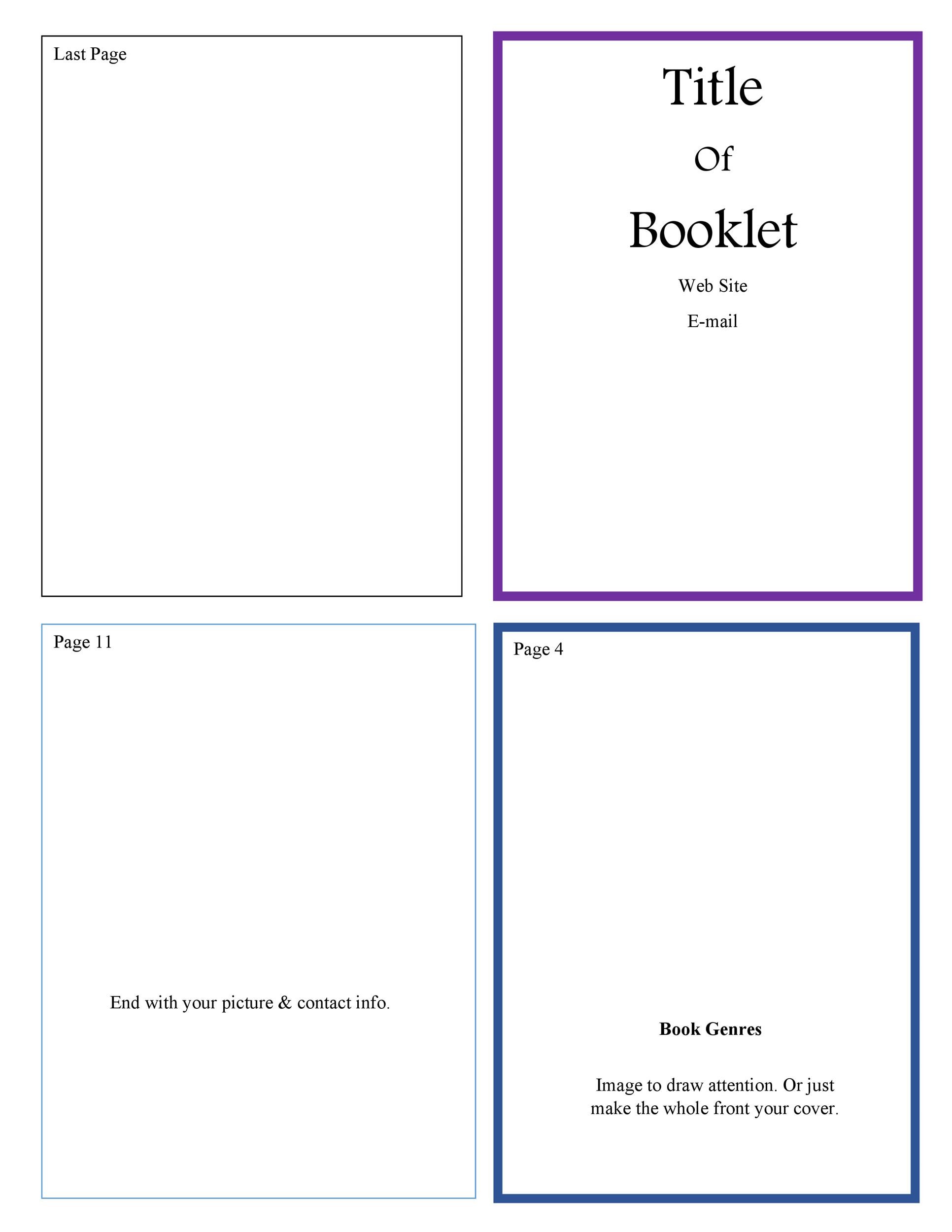 Detail Book Template For Word Nomer 5