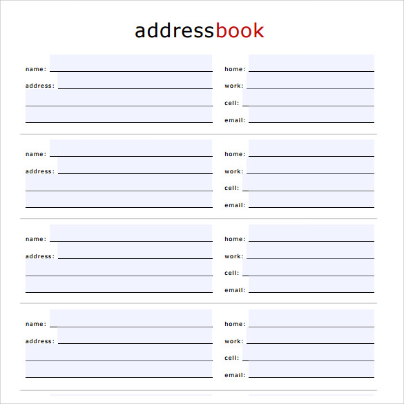 Detail Book Template For Word Nomer 49