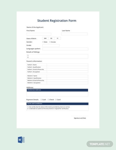 Detail Booking Form Design Template Nomer 14