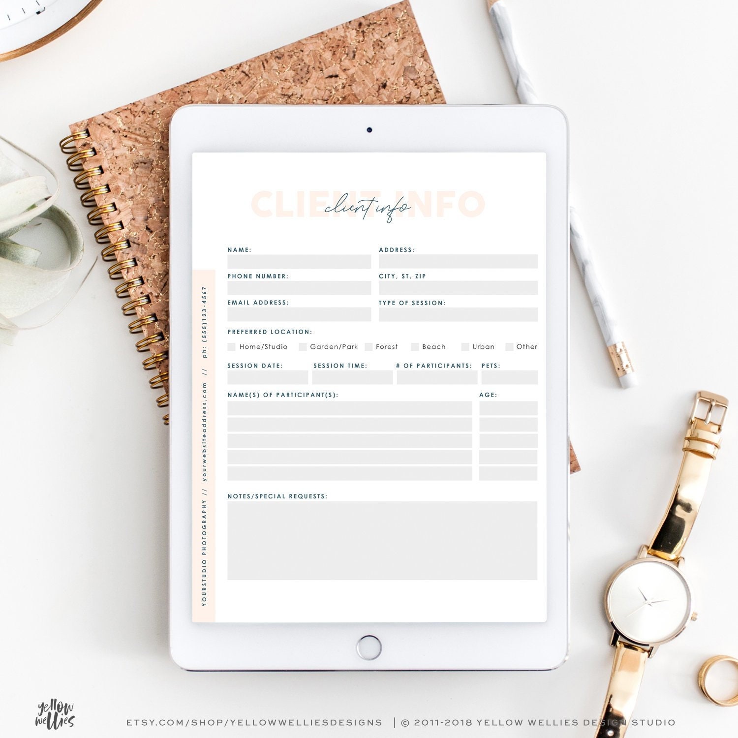 Detail Booking Form Design Template Nomer 41