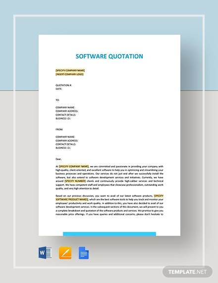 Detail Bookkeeping Quote Template Nomer 17