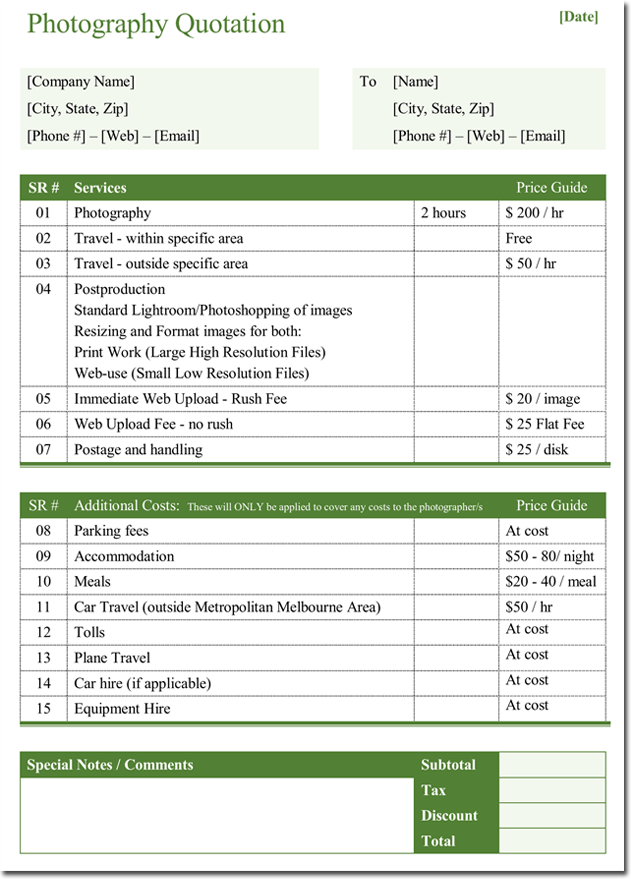 Detail Bookkeeping Quote Template Nomer 4