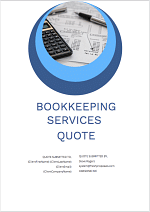 Detail Bookkeeping Quote Template Nomer 8