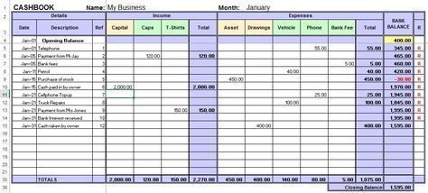 Detail Bookkeeping Template Xls Nomer 40