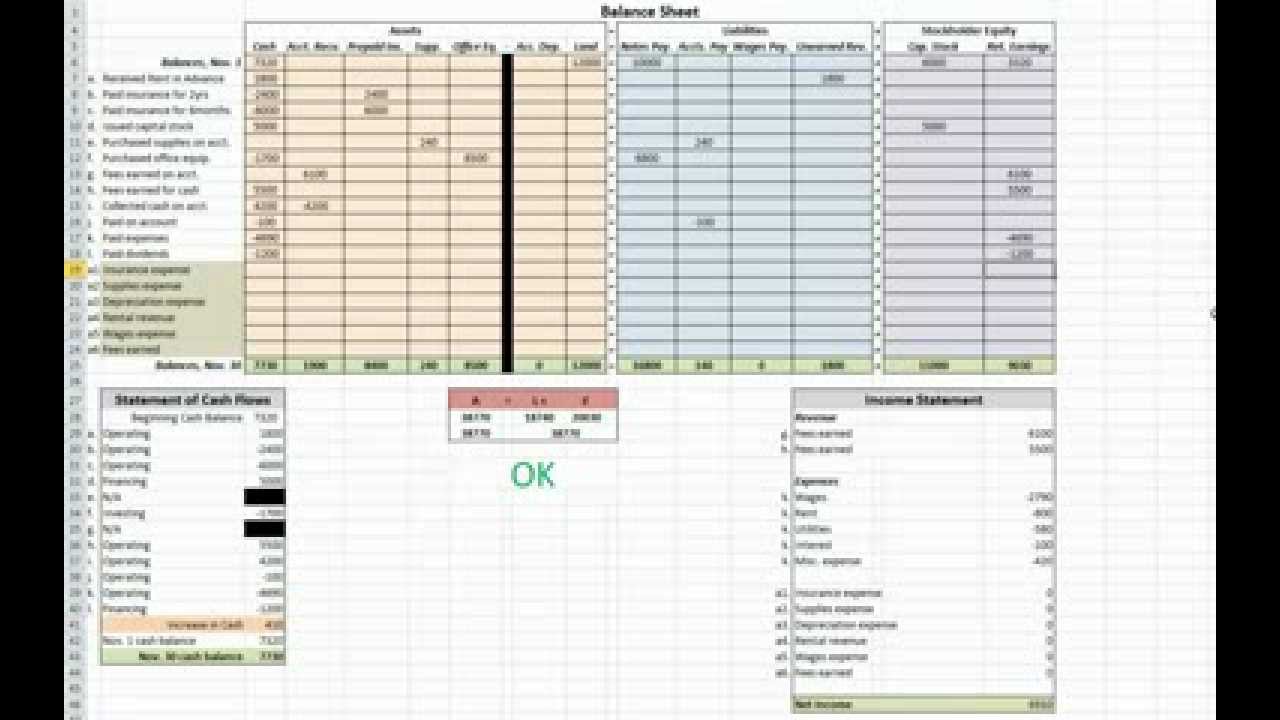 Detail Bookkeeping Template Xls Nomer 48