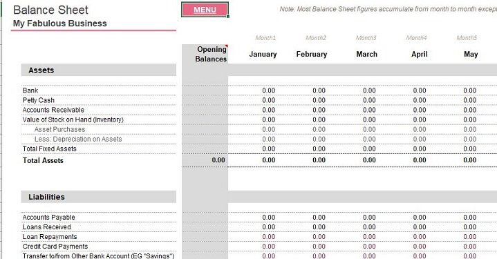 Detail Bookkeeping Template Xls Nomer 51