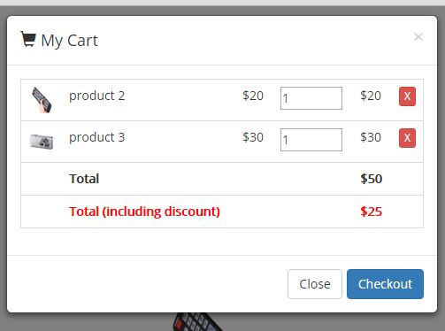 Detail Bootstrap 3 Cart Template Nomer 27