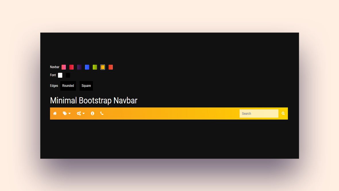 Detail Bootstrap 3 Navbar Template Nomer 19