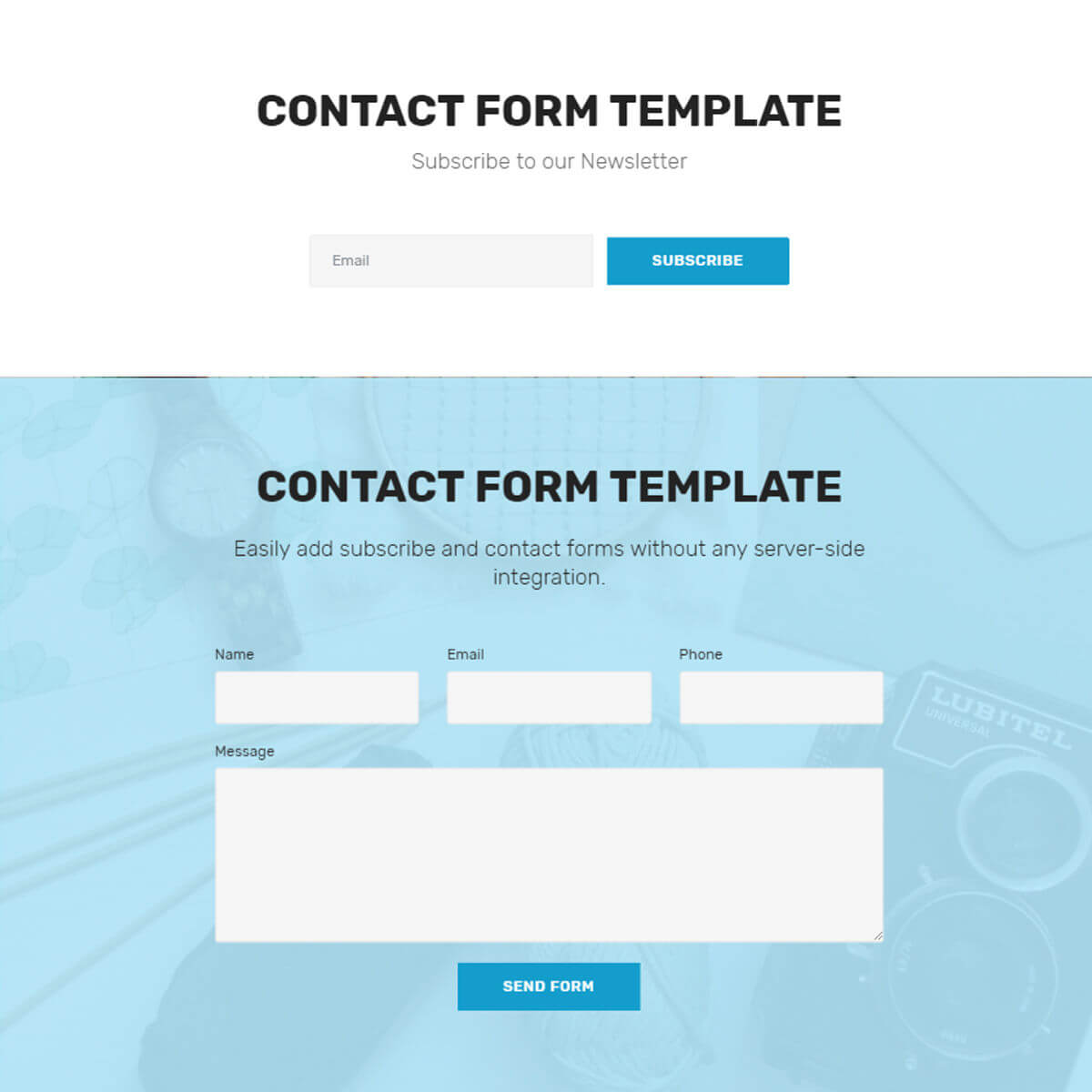 Detail Bootstrap 3 Navbar Template Nomer 44