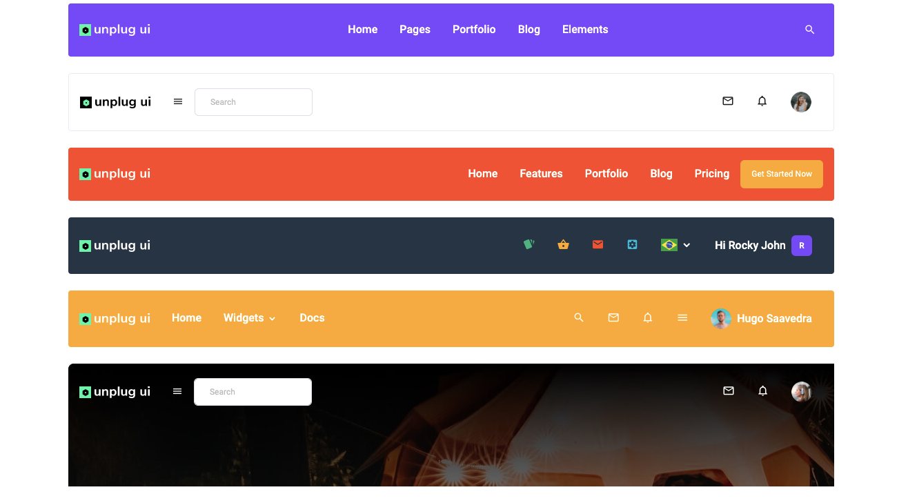 Detail Bootstrap 3 Navbar Template Nomer 45